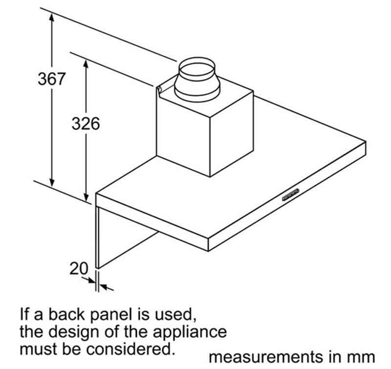 Вытяжка Bosch DWB96DM50
