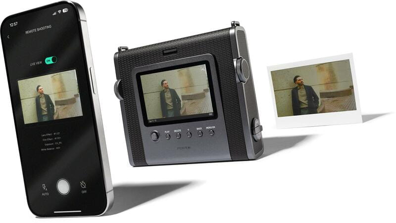 Камера моментальной печати Fujifilm Instax Wide Evo Black (16840933)