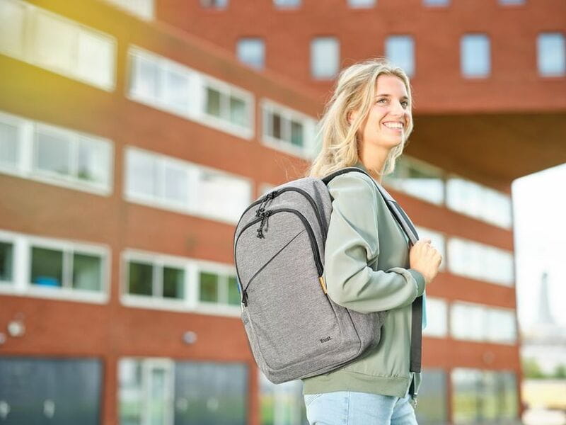 Рюкзак для ноутбука Trust Avana Eco 16" Grey (24981)