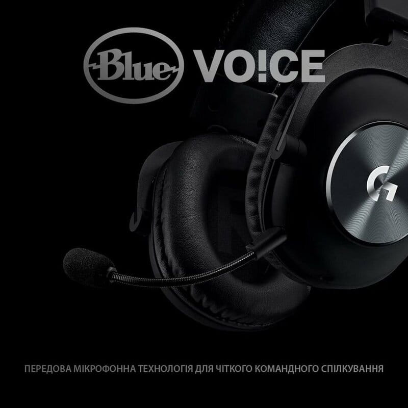 Гарнитура Logitech G Pro X with Stand Black (991-000358)