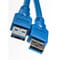 Фото - Кабель PowerPlant (KD00AS1228) USB3.0(AM)-USB3.0(AM), 1.5м, синій | click.ua