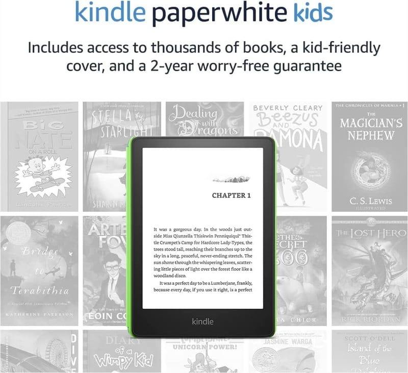 Электронная книга Amazon Kindle Paperwhite Kids (11th Gen) 8GB Emerald Forest_JP
