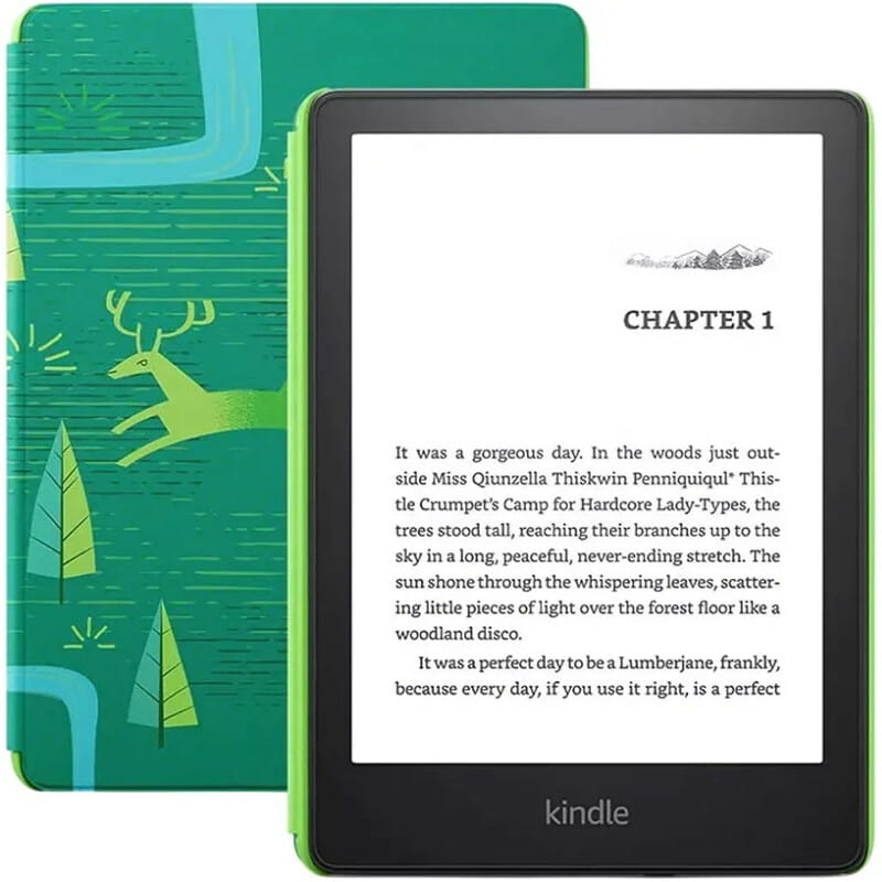 Электронная книга Amazon Kindle Paperwhite Kids (11th Gen) 8GB Emerald Forest_JP