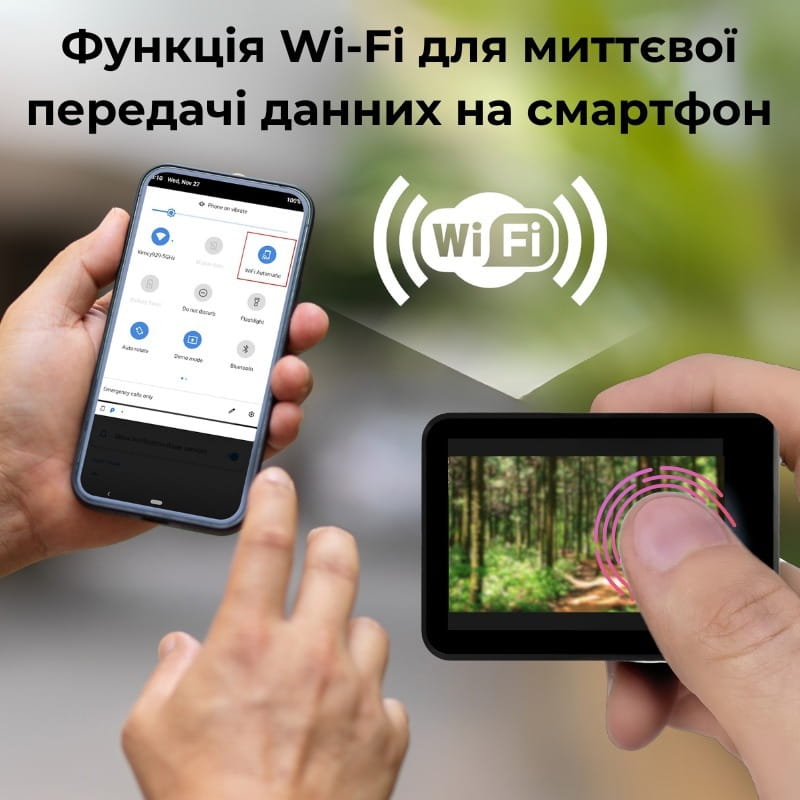 Екшн-камера AirOn ProCam 7 Black набір для тактичних шоломів (4822356754511)