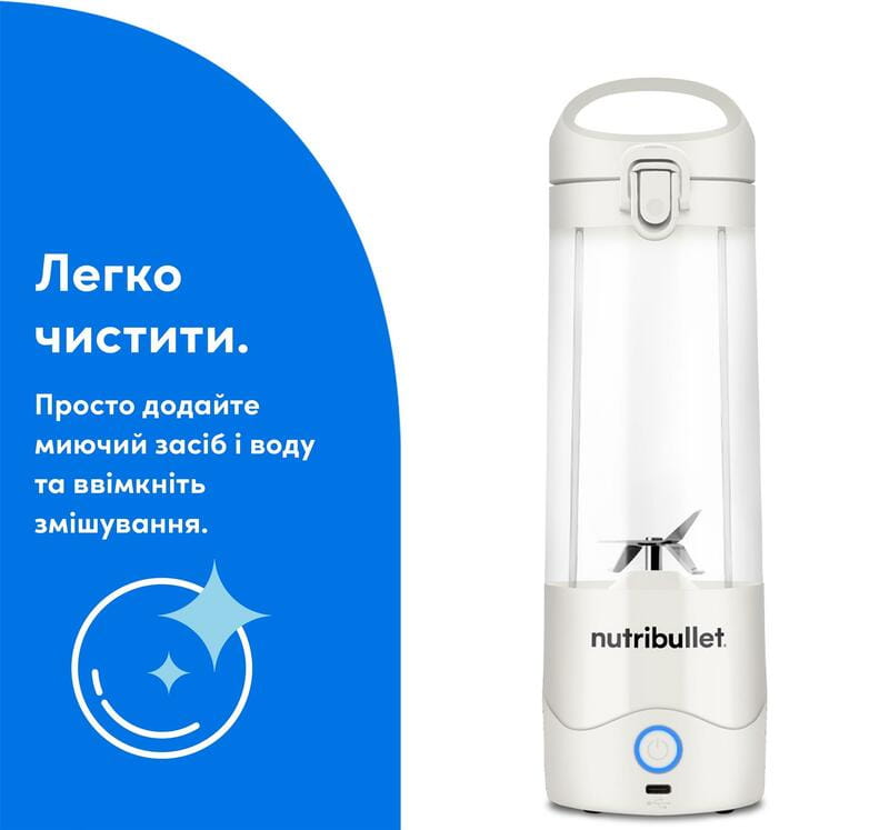 Акумуляторний портативний блендер Nutribullet NBP003W