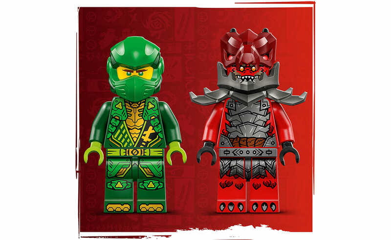 Конструктор LEGO Ninjago Автомобиль для гонки Ллойда с инерционным двигателем (71828)