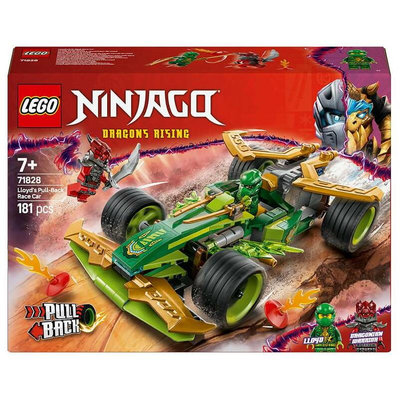 Конструктор LEGO Ninjago Автомобиль для гонки Ллойда с инерционным двигателем (71828)