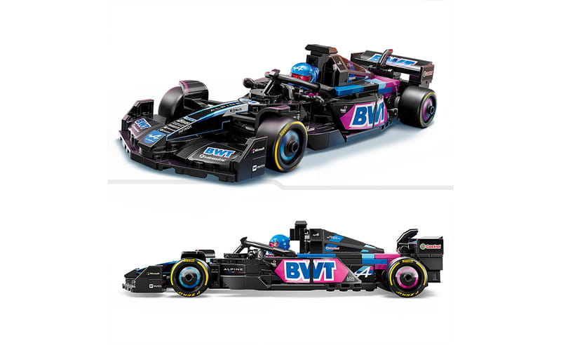 Конструктор LEGO Speed Champions Автомобіль для перегонів F1 BWT Alpine Team A524 (77248)