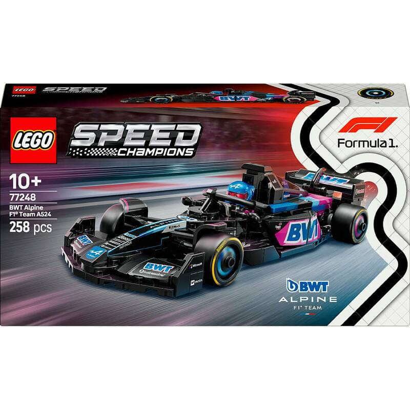 Конструктор LEGO Speed Champions Автомобіль для перегонів F1 BWT Alpine Team A524 (77248)