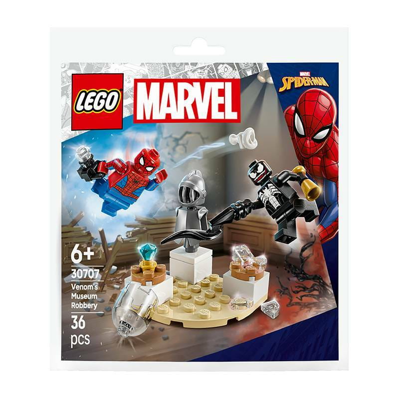 Конструктор LEGO Super Heroes Ограбление музея Веномом (30707)