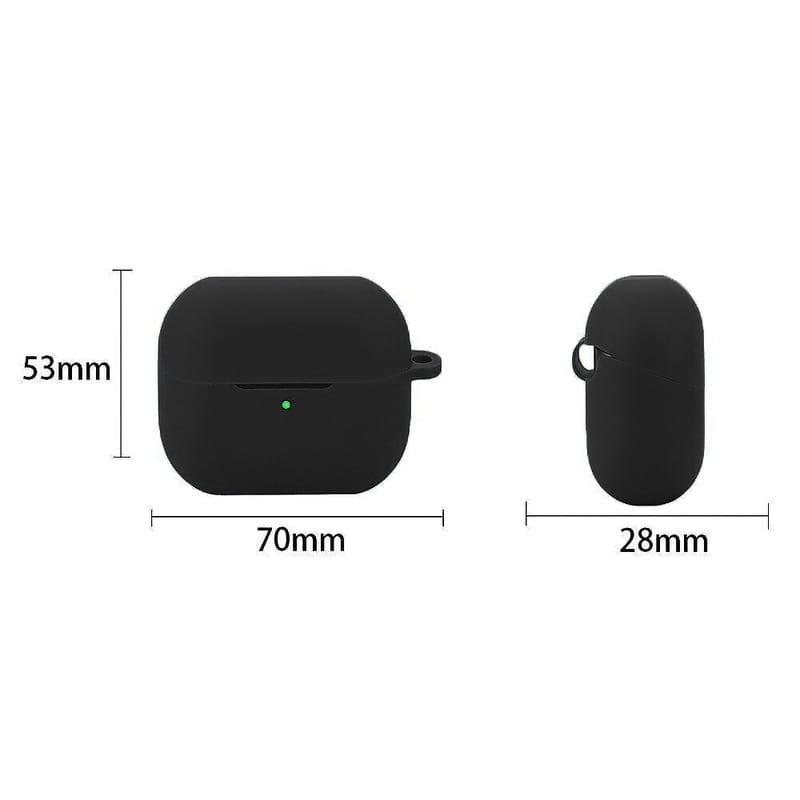 Чохол для навушників BeCover Silicon для Samsung Galaxy Buds 3 Black (711989)