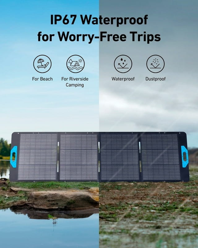 Купити Сонячна панель Anker Solix PS200 200W (A24360A1) Сонячна панель Anker Solix PS200 200W (A24360A1)