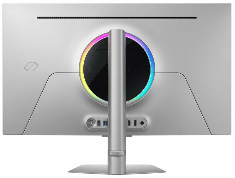 Монітор Samsung 32" Odyssey G8 G81SF (LS32FG812SIXCI) OLED Silver 240Hz