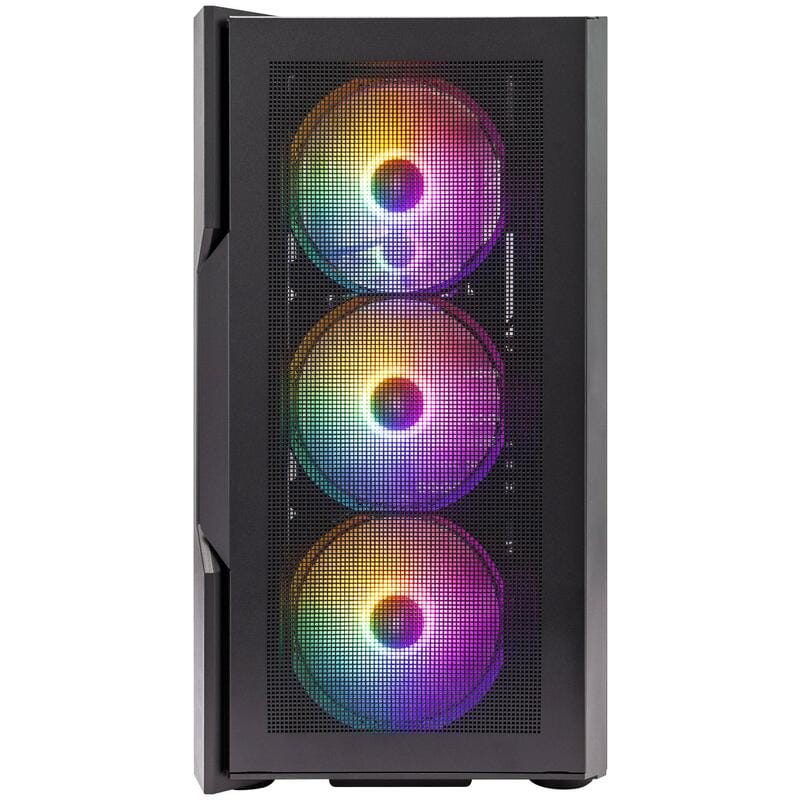 Корпус 1stPlayer T7-P-BK-4F1 Black 750W (T7-P-BK-4F1-PS-750FK-EU)