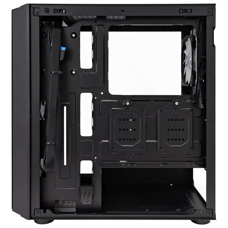 Корпус 1stPlayer T7-P-BK-4F1 Black 750W (T7-P-BK-4F1-PS-750FK-EU)