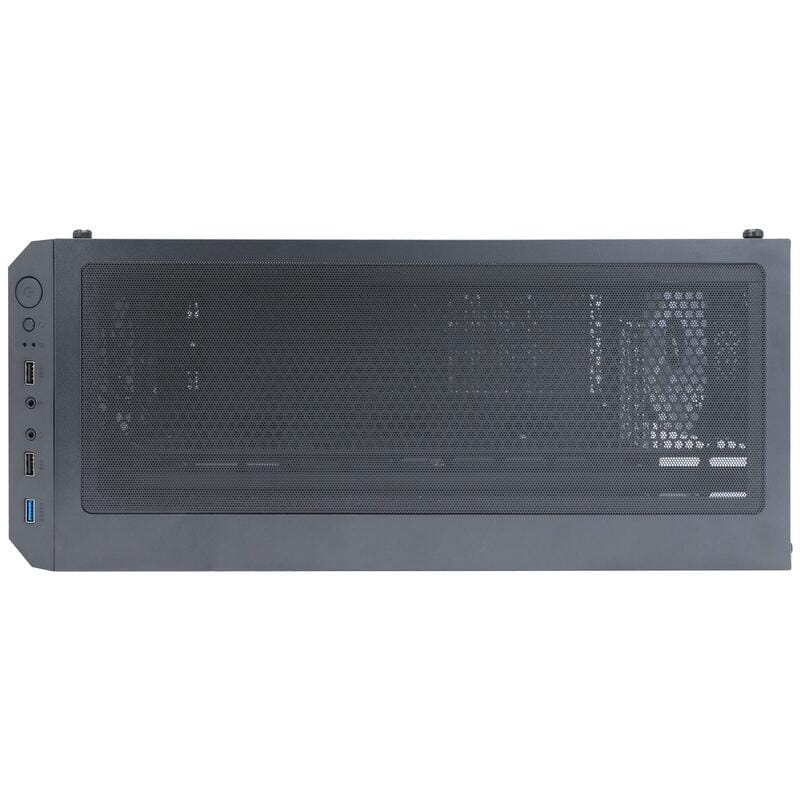 Корпус 1stPlayer FD5-M-BK-4F1 Black без БП