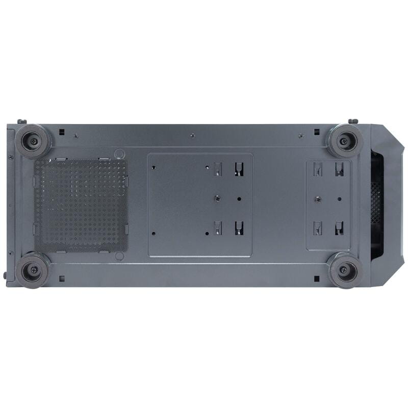 Корпус 1stPlayer FD5-M-BK-4F1 Black без БП