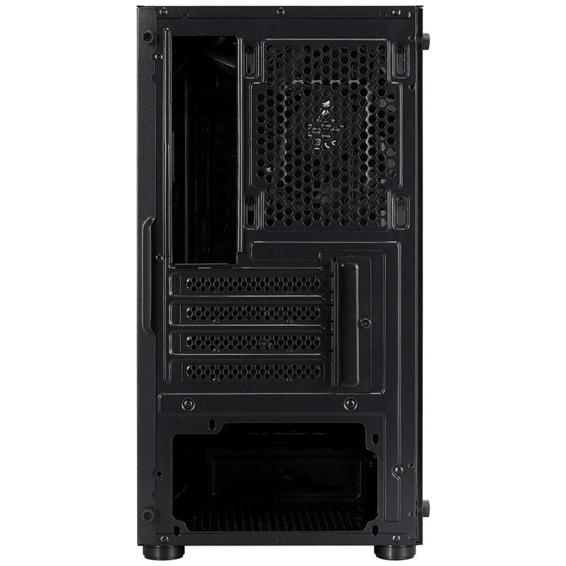 Корпус 1stPlayer B5-M-BK-3F Black без БП