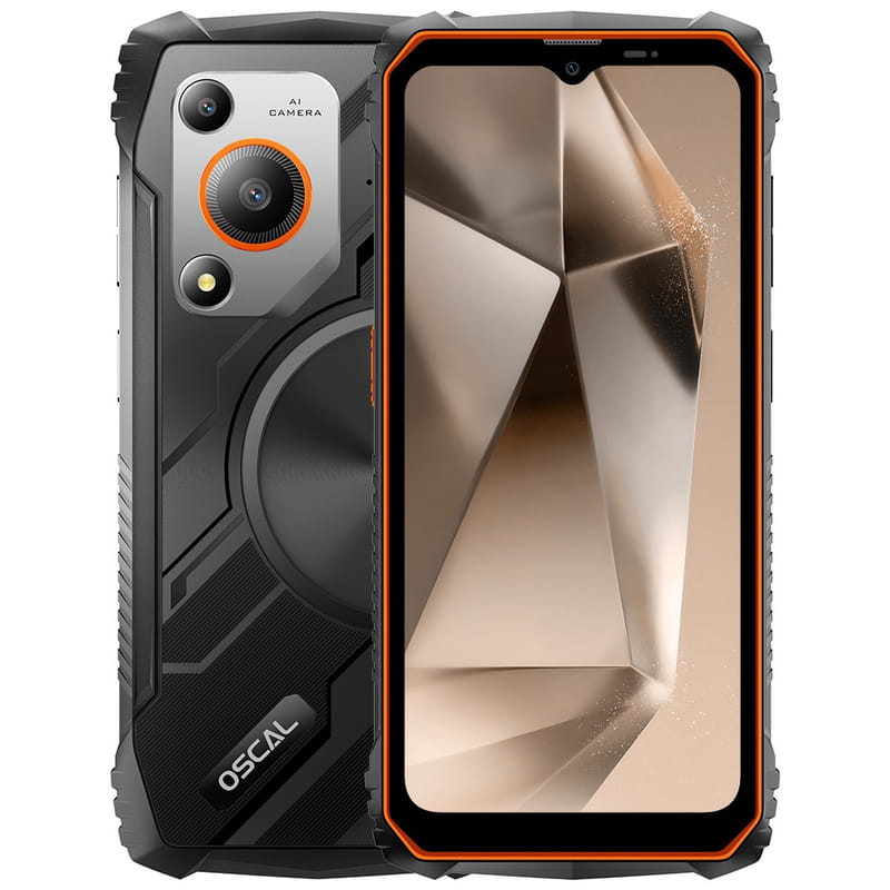 Смартфон Oscal Marine 1 4/128GB Orange