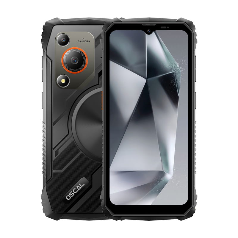 Смартфон Oscal Marine 1 4/128GB Black