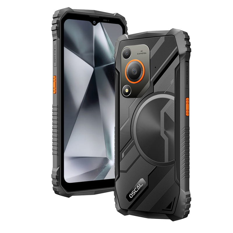 Смартфон Oscal Marine 1 4/128GB Black