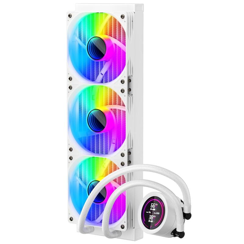 Система водяного охлаждения 1stPlayer TS4-360 White