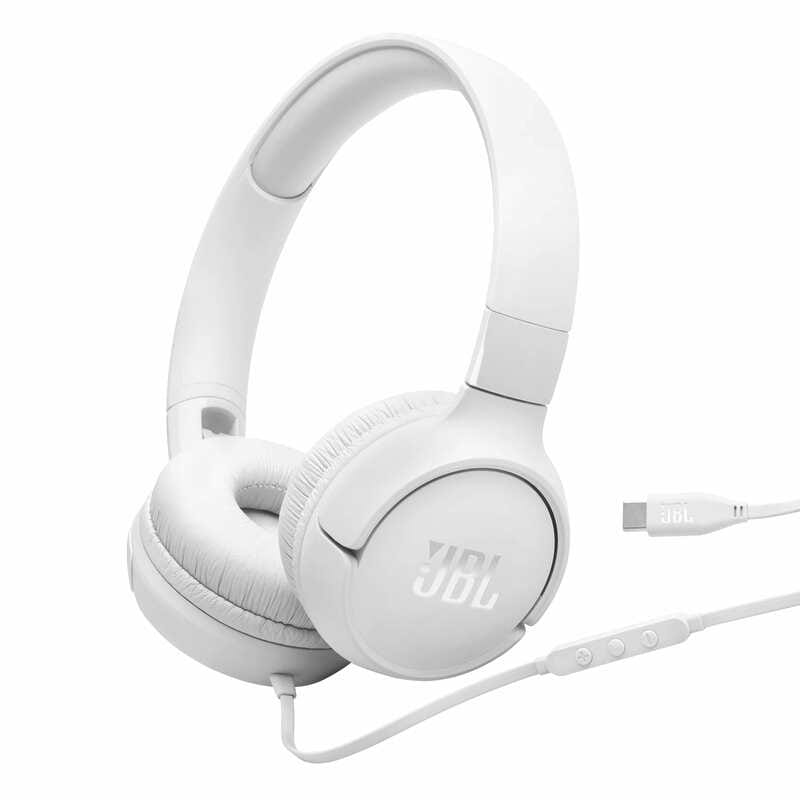 Гарнiтура JBL Tune 520C White (JBLT520CWHT)