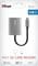 Фото - Кардридер Trust Dalyx Aluminium USB Type-C Grey (24136) | click.ua
