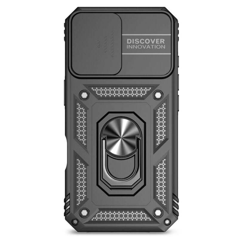 Чeхол-накладка BeCover Military для Apple iPhone 16 Black (712153)