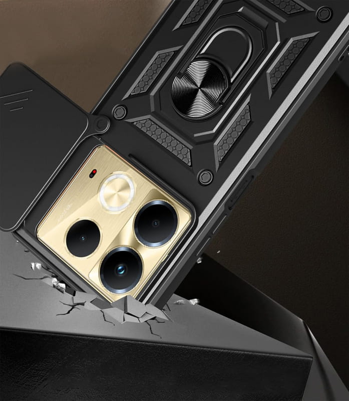Чeхол-накладка BeCover Military для Infinix Note 40 (X6853) Black (712159)