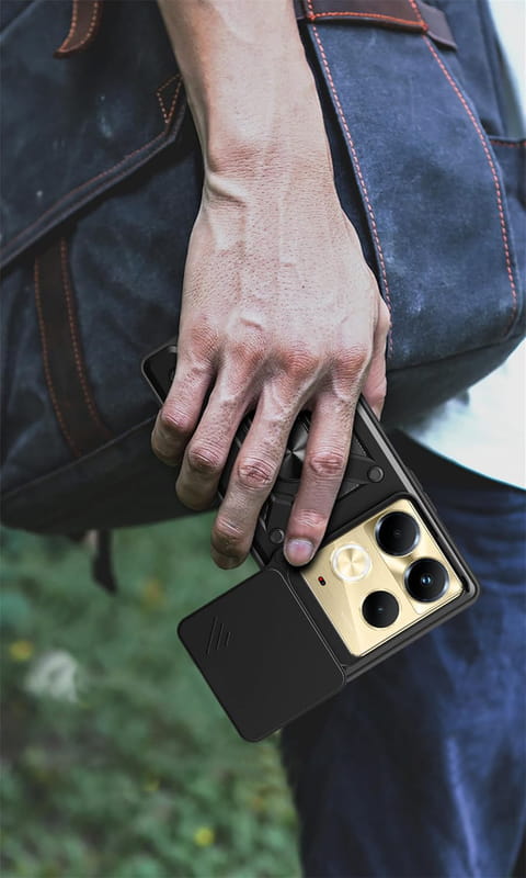 Чeхол-накладка BeCover Military для Infinix Note 40 Pro (X6851) Black (712160)