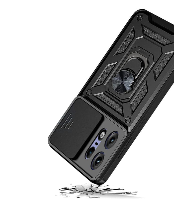 Чeхол-накладка BeCover Military для Motorola Edge 50 Pro Black (712161)