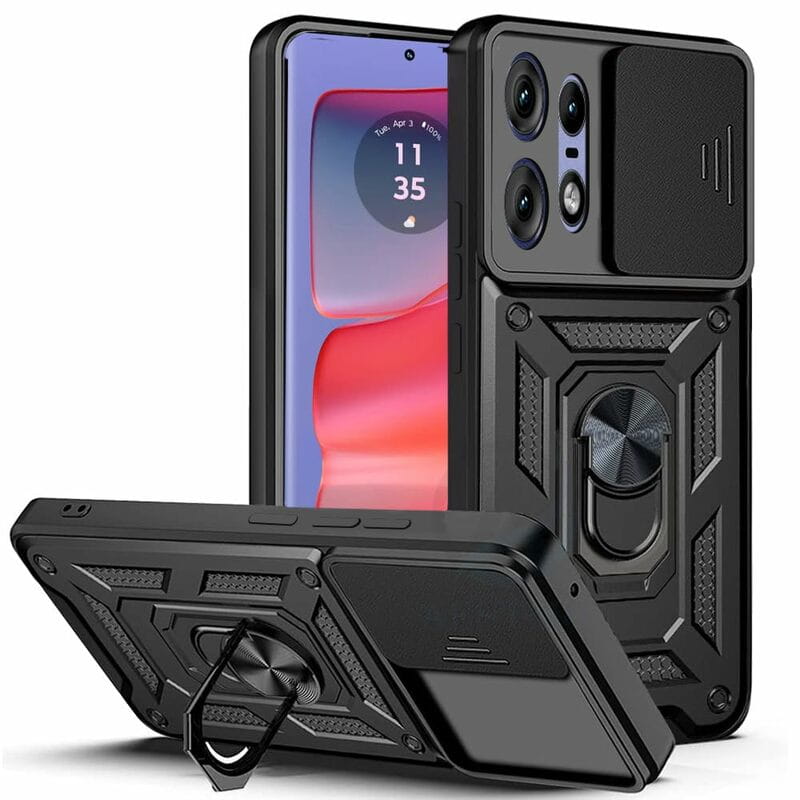 Чeхол-накладка BeCover Military для Motorola Edge 50 Pro Black (712161)