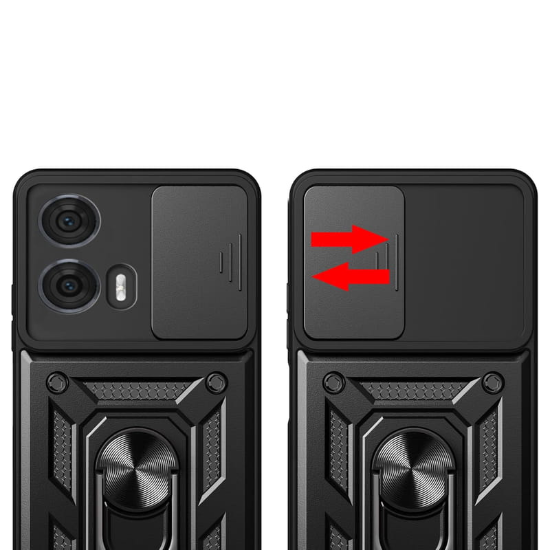 Чeхол-накладка BeCover Military для Motorola Edge 50 Fusion Black (712162)