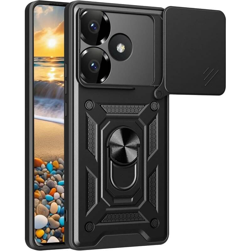 Чeхол-накладка BeCover Military для Poco F6 Black (712165)