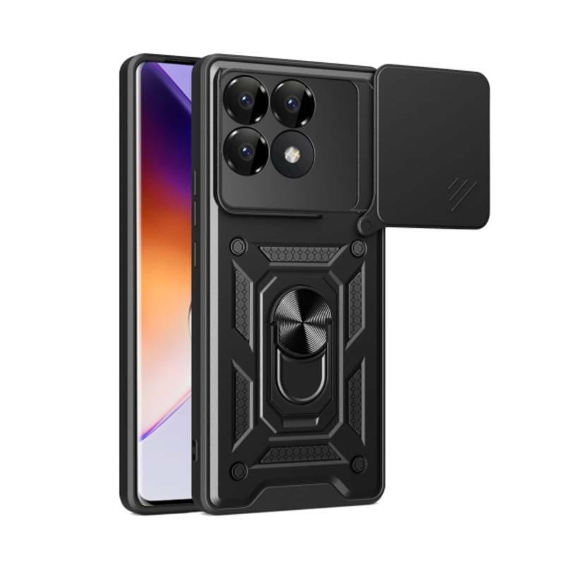 Чeхол-накладка BeCover Military для Poco F6 Pro Black (712166)