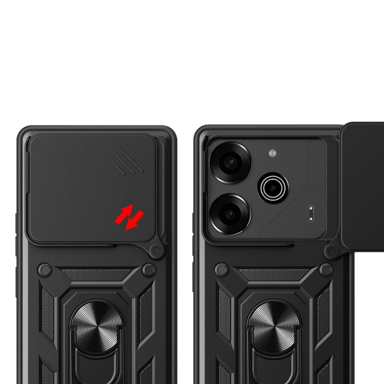 Чeхол-накладка BeCover Military для Tecno POVA 6 (LI7) Black (712167)