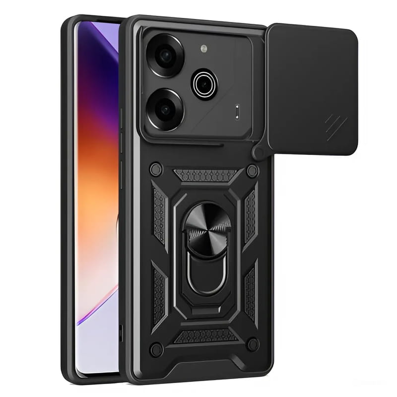 Чeхол-накладка BeCover Military для Tecno POVA 6 (LI7) Black (712167)
