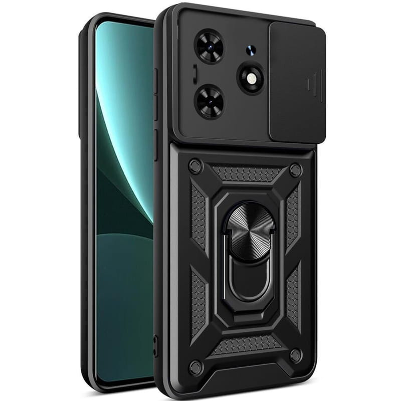 Чeхол-накладка BeCover Military для Tecno Spark 20 (KJ5n) Black (712168)