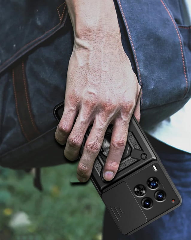 Чeхол-накладка BeCover Military для Tecno Camon 30 (CL6) Black (712170)