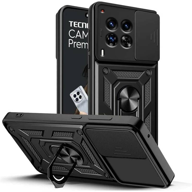 Чeхол-накладка BeCover Military для Tecno Camon 30 (CL6) Black (712170)
