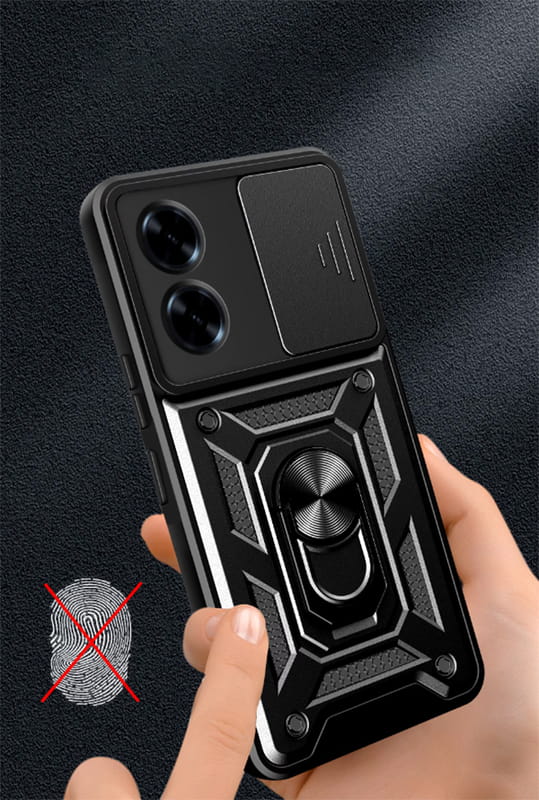 Чeхол-накладка BeCover Military для ZTE Blade A34 Black (712173)