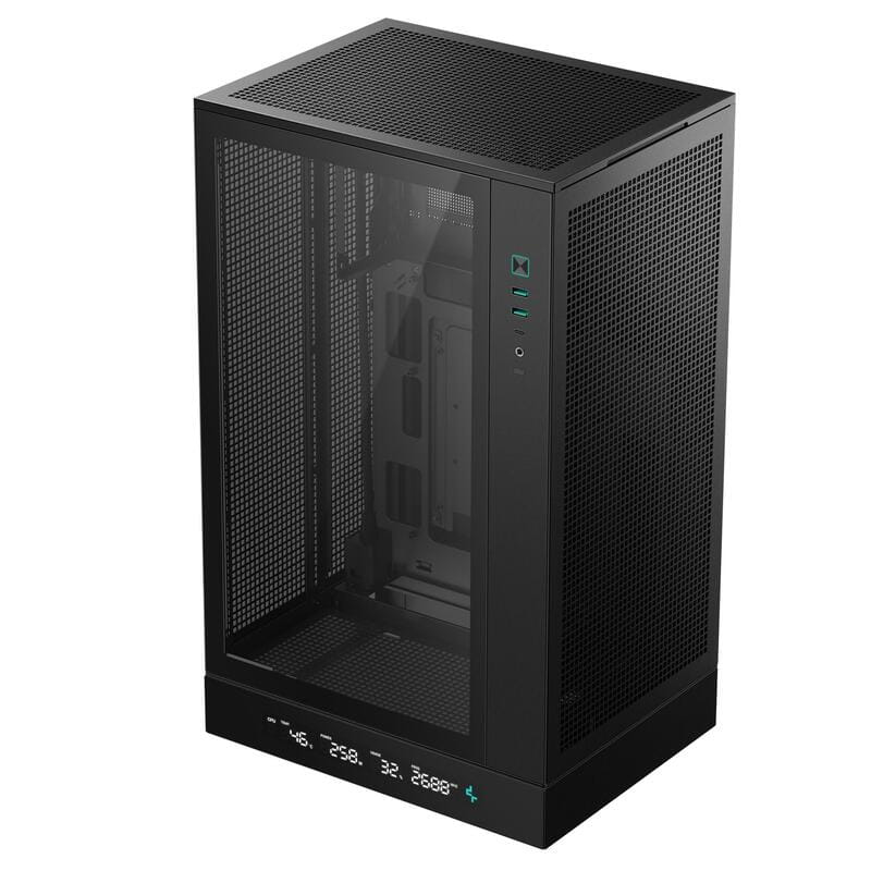 Корпус DeepCool CH270 Digital Black (R-CH270-BKNDM0-G-1) без БП