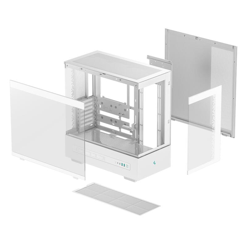 Корпус DeepCool CH690 Digital White (R-CH690-WHNNA0D-G-1) без БП