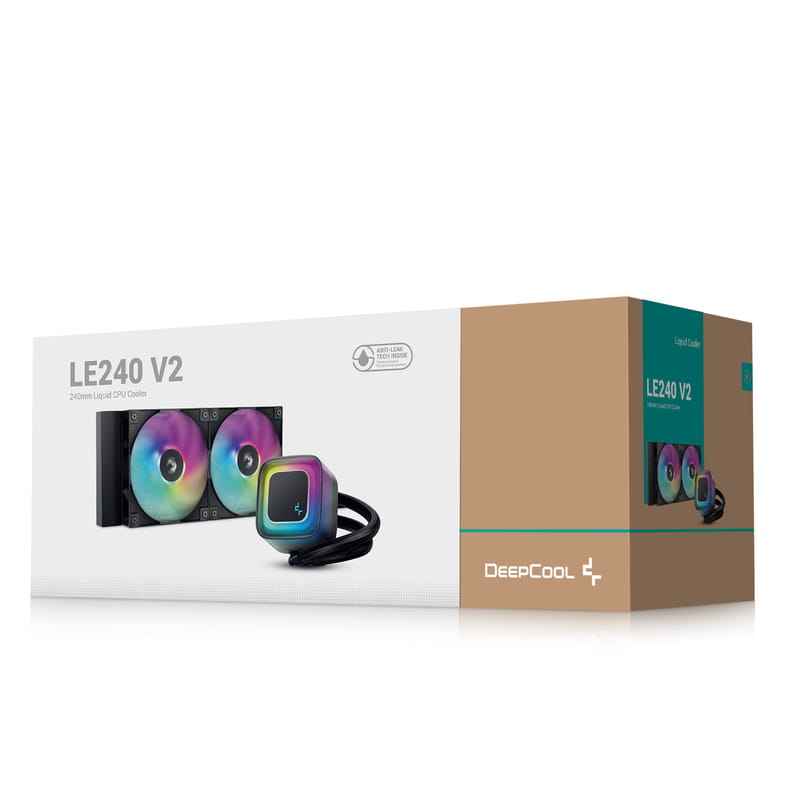 Система водяного охлаждения DeepCool LE240 V2 (R-LE240-BKAMMC-G-2)