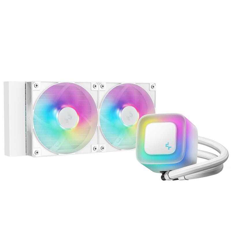 Система водяного охлаждения DeepCool LE240 WH V2 (R-LE240-WHAMMN-G-2)