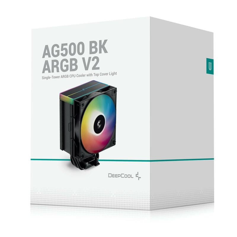 Кулер процессорный DeepCool AG500 BK ARGB V2 (R-AG500-BKAMMN-GJD)