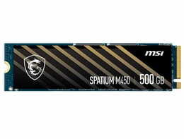 Накопитель SSD  500GB MSI Spatium M450 V1 M.2 2280 PCIe 4.0 x4 NVMe 3D NAND TLC (S78-440K380-P83)