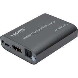 Пристрій відеозахоплення PowerPlant HDMI USB3.0 4k/60hz (HDVC8) (CA914180)