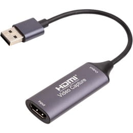 Пристрій відеозахоплення PowerPlant HDMI USB2.0 4k/30hz (HDVC2-C) (CA914685)